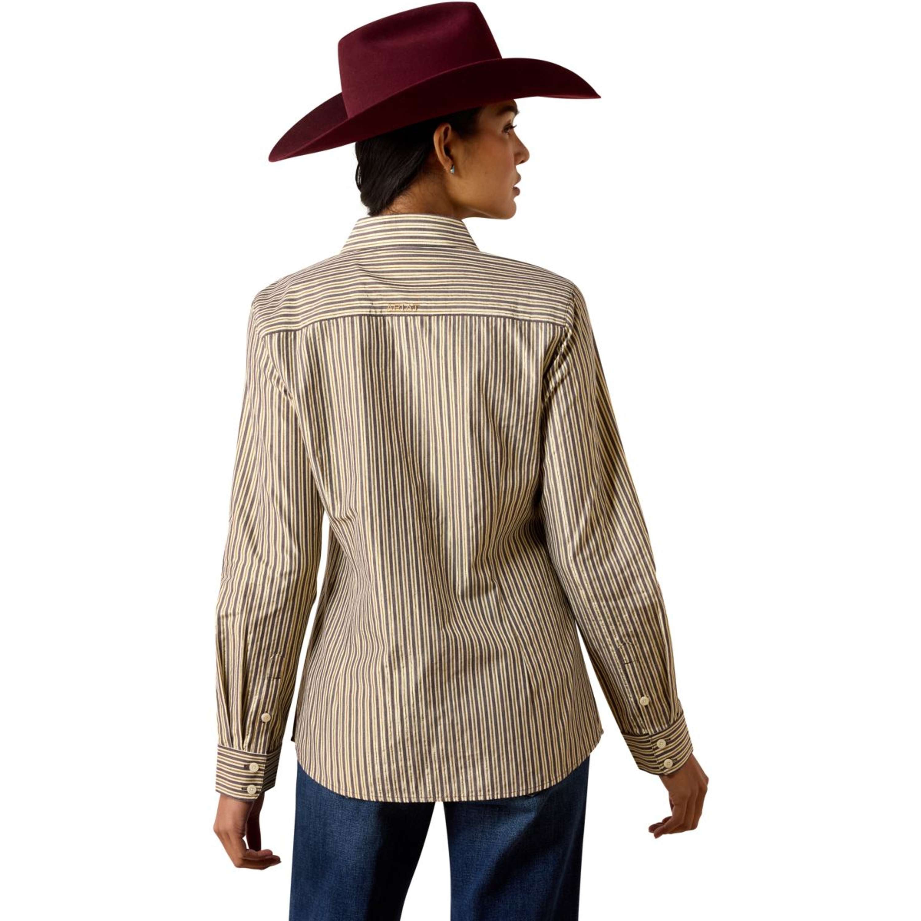 Ariat Blouse Kirby Women Chocolate Plum