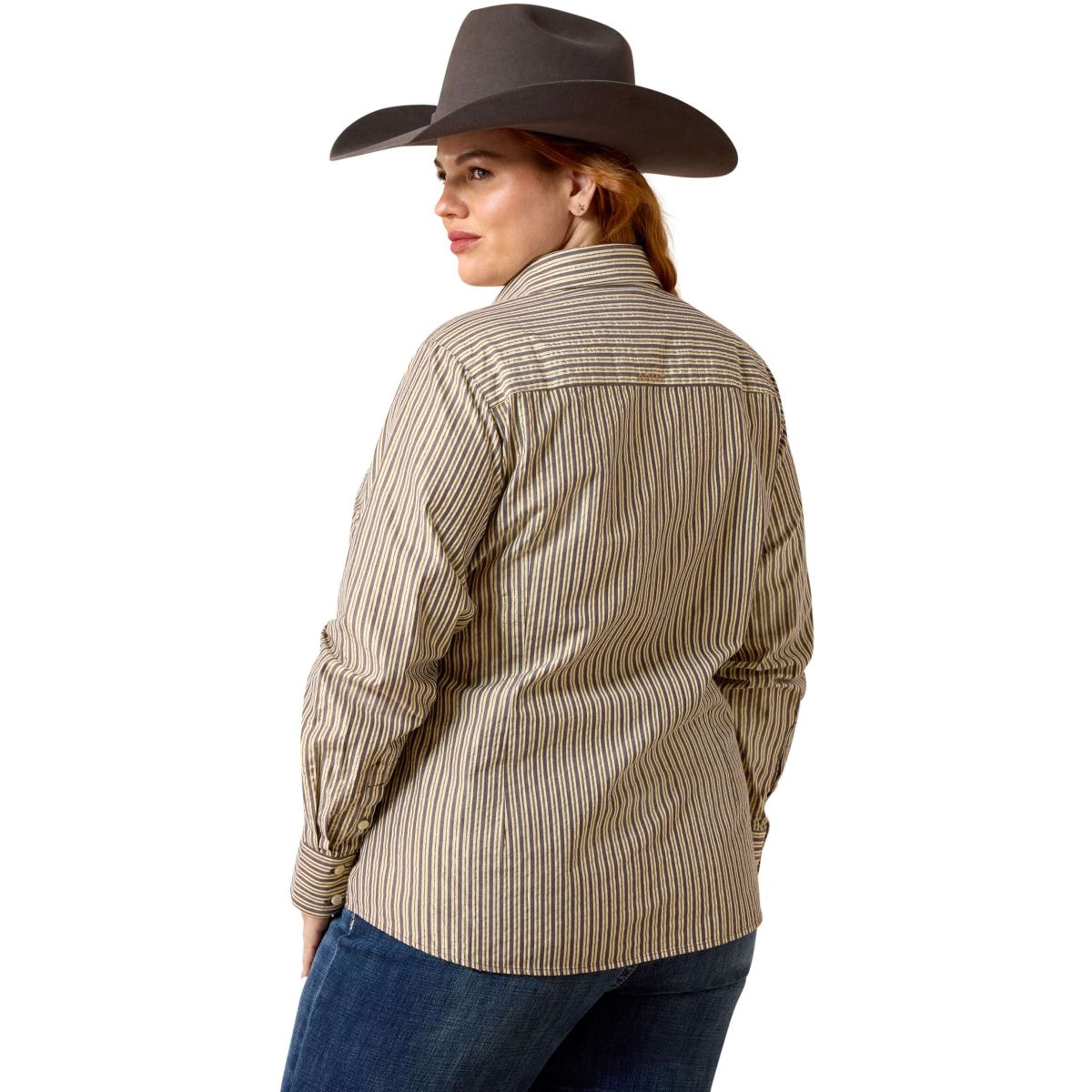 Ariat Blouse Kirby Women Chocolate Plum