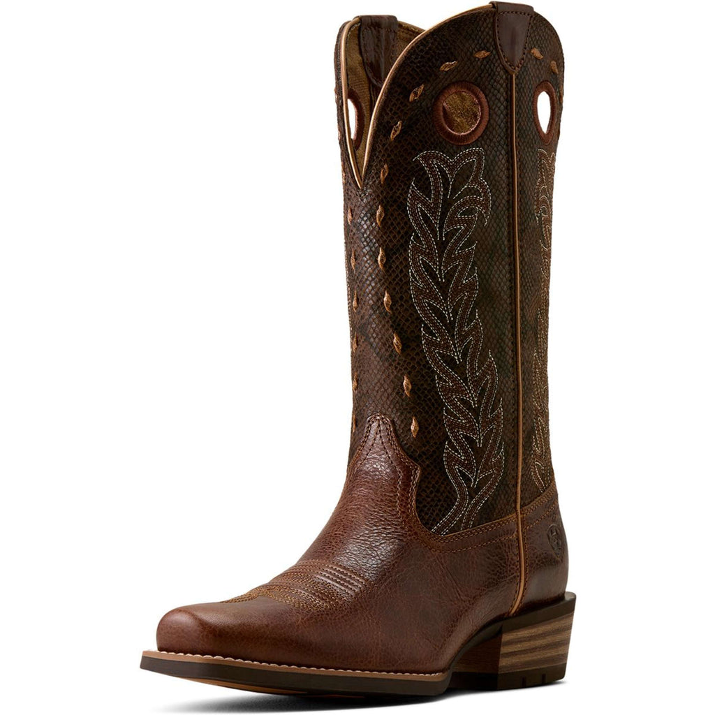 Ariat Western Boots Lucera NcToe Women Deepest Tan/Chocolate Snake