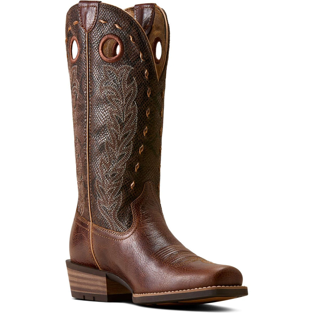 Ariat Western Boots Lucera NcToe Women Deepest Tan/Chocolate Snake