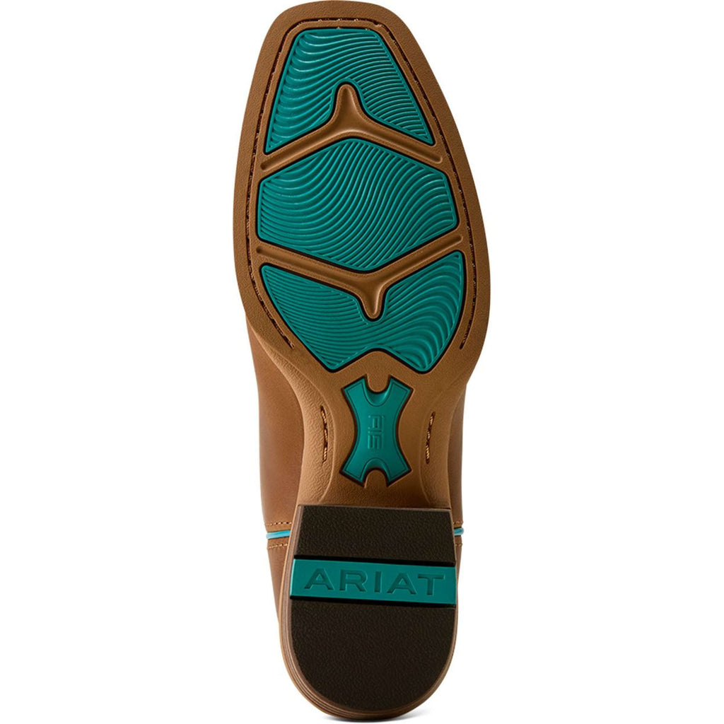 Ariat Western Boots Lucera NcToe Women Wheat Brown/Soft Parchment