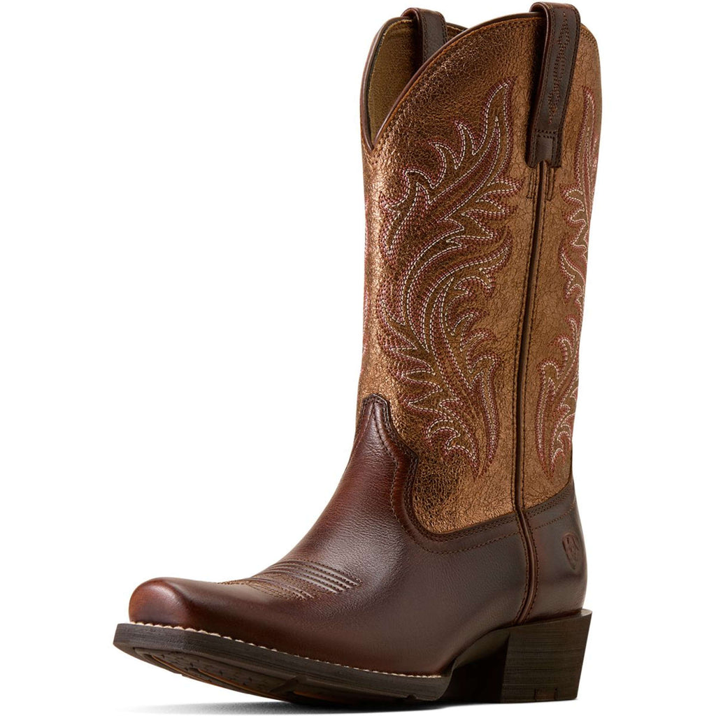 Ariat Western Boots Round Up NcToe Women Espresso