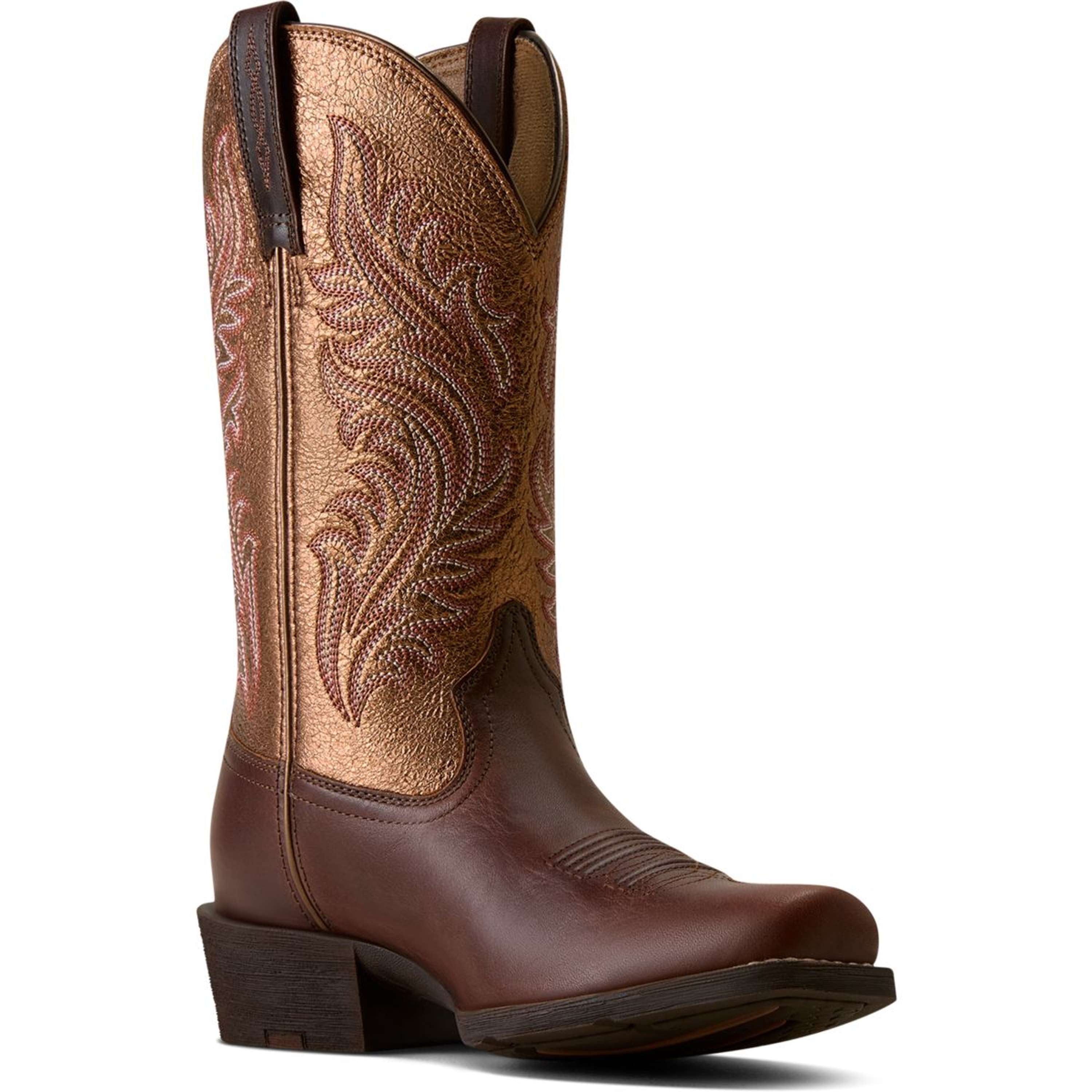 Ariat Western Boots Round Up NcToe Women Espresso
