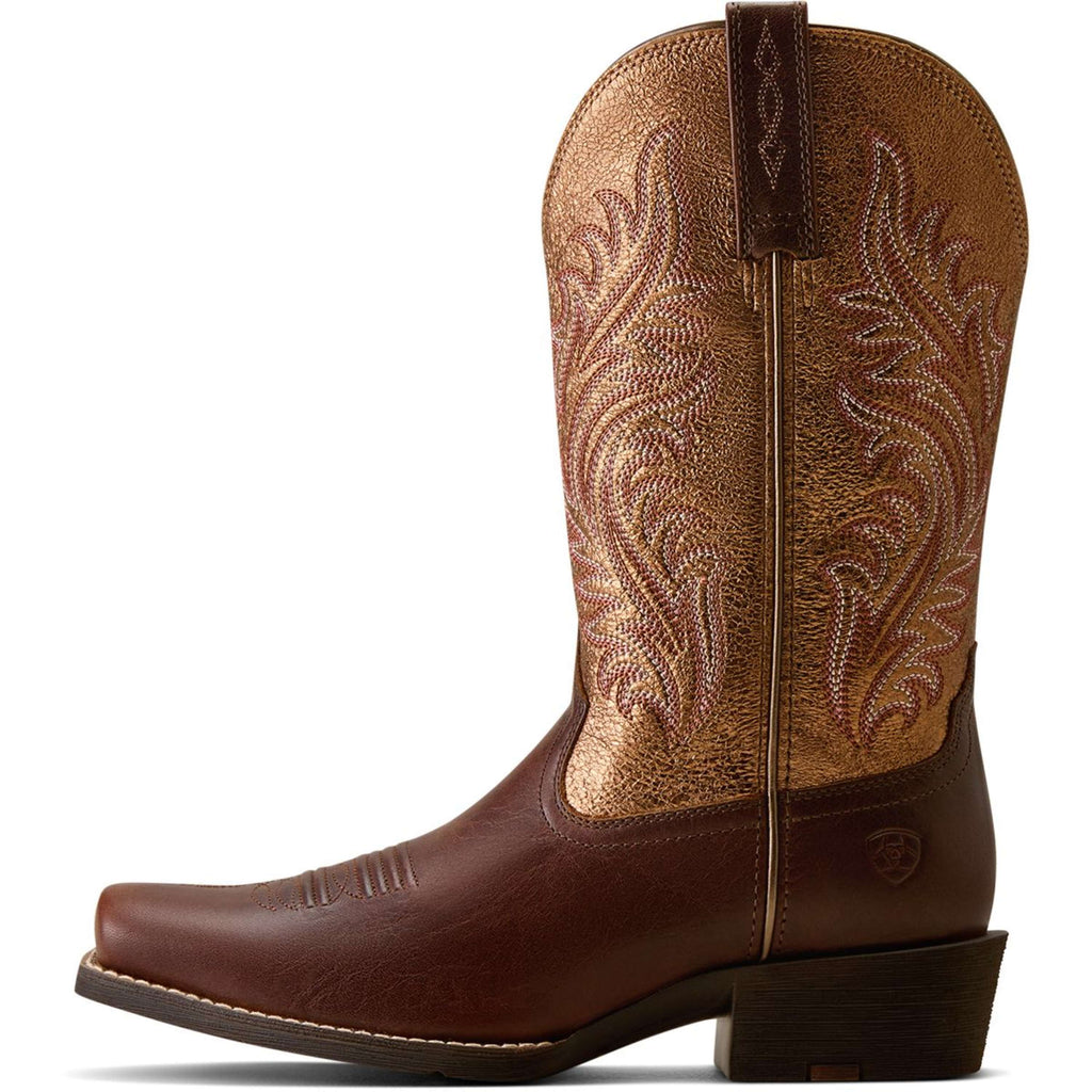 Ariat Western Boots Round Up NcToe Women Espresso
