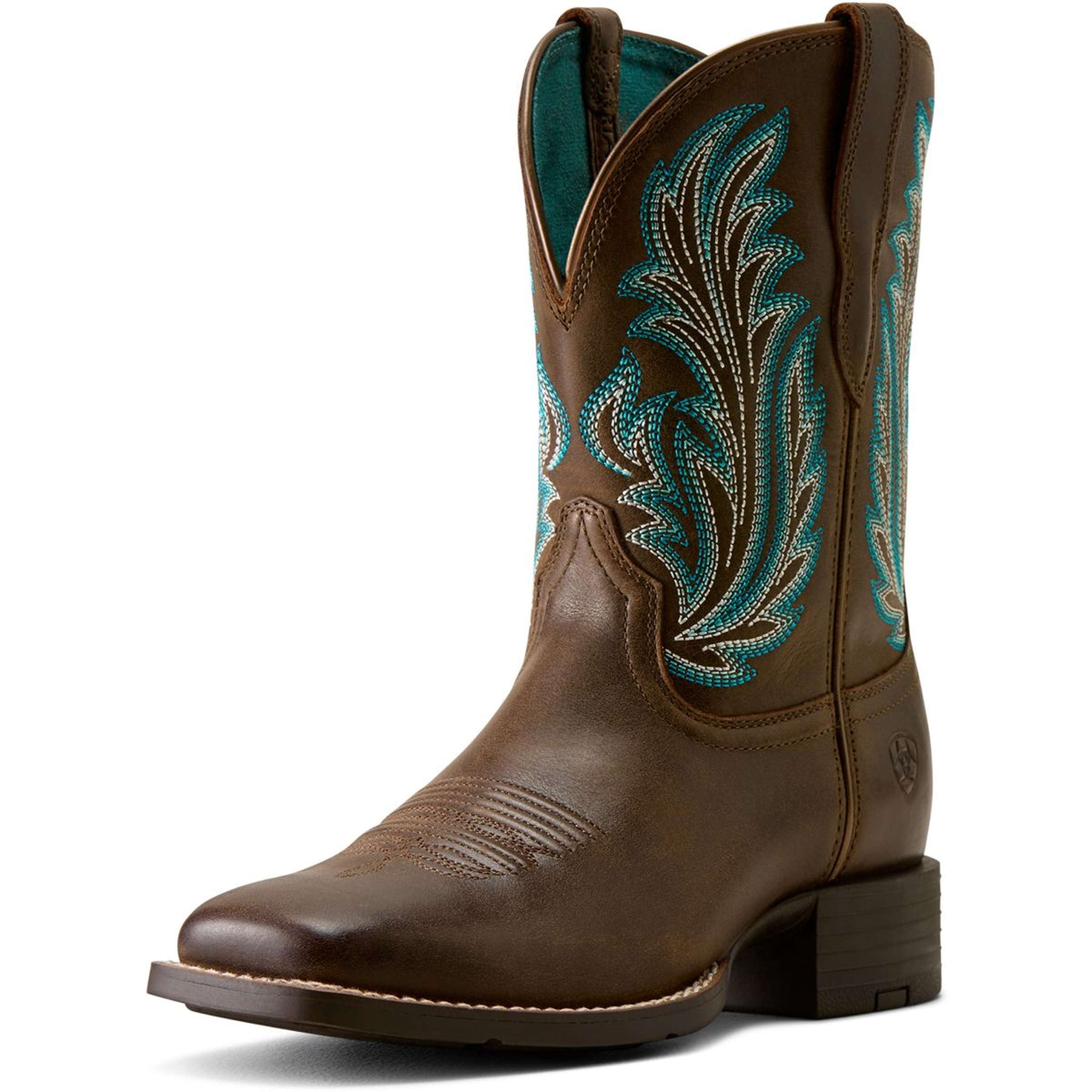 Ariat Western Boots Round Up Filly Women Dark Cacao