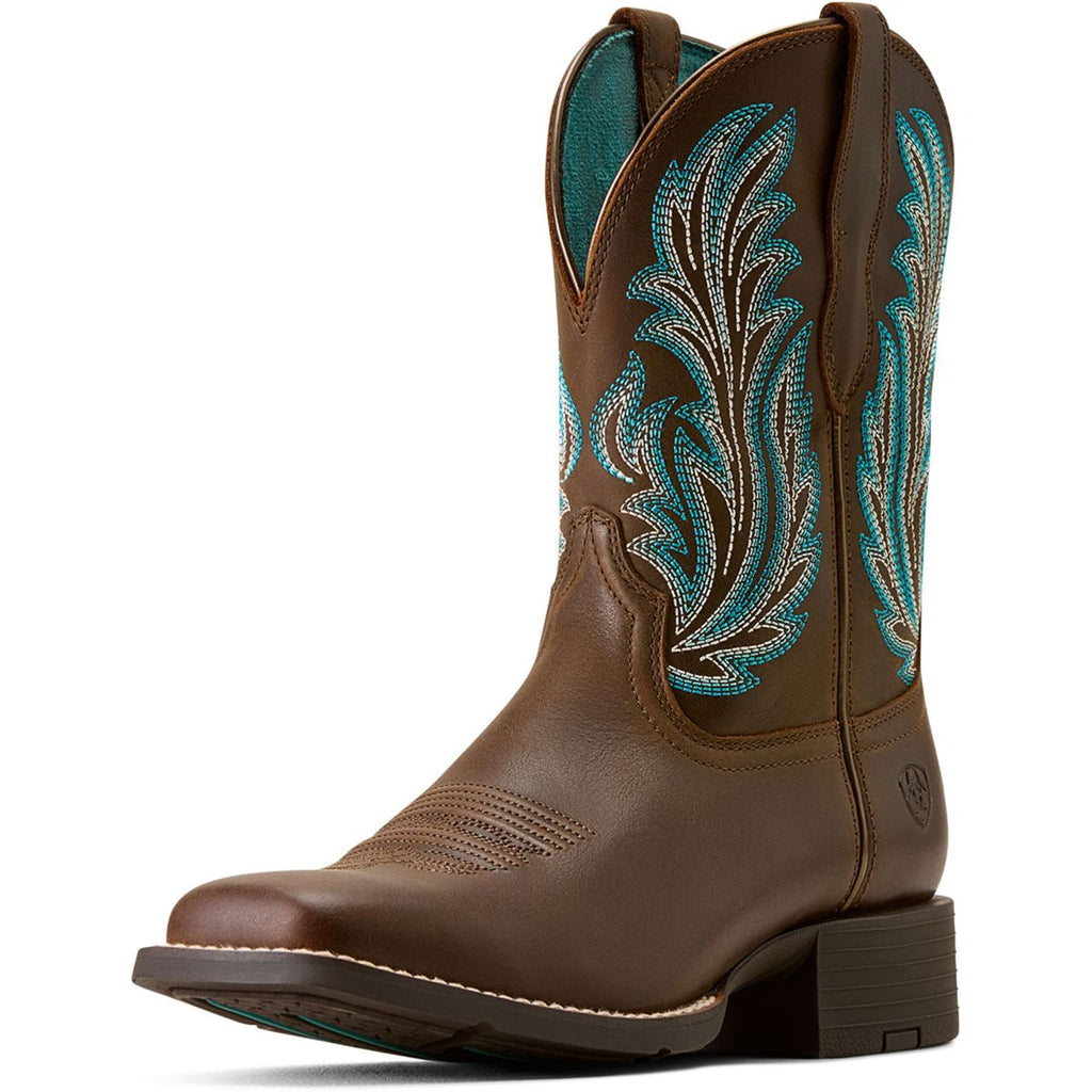 Ariat Western Boots Round Up Filly Women Dark Cacao