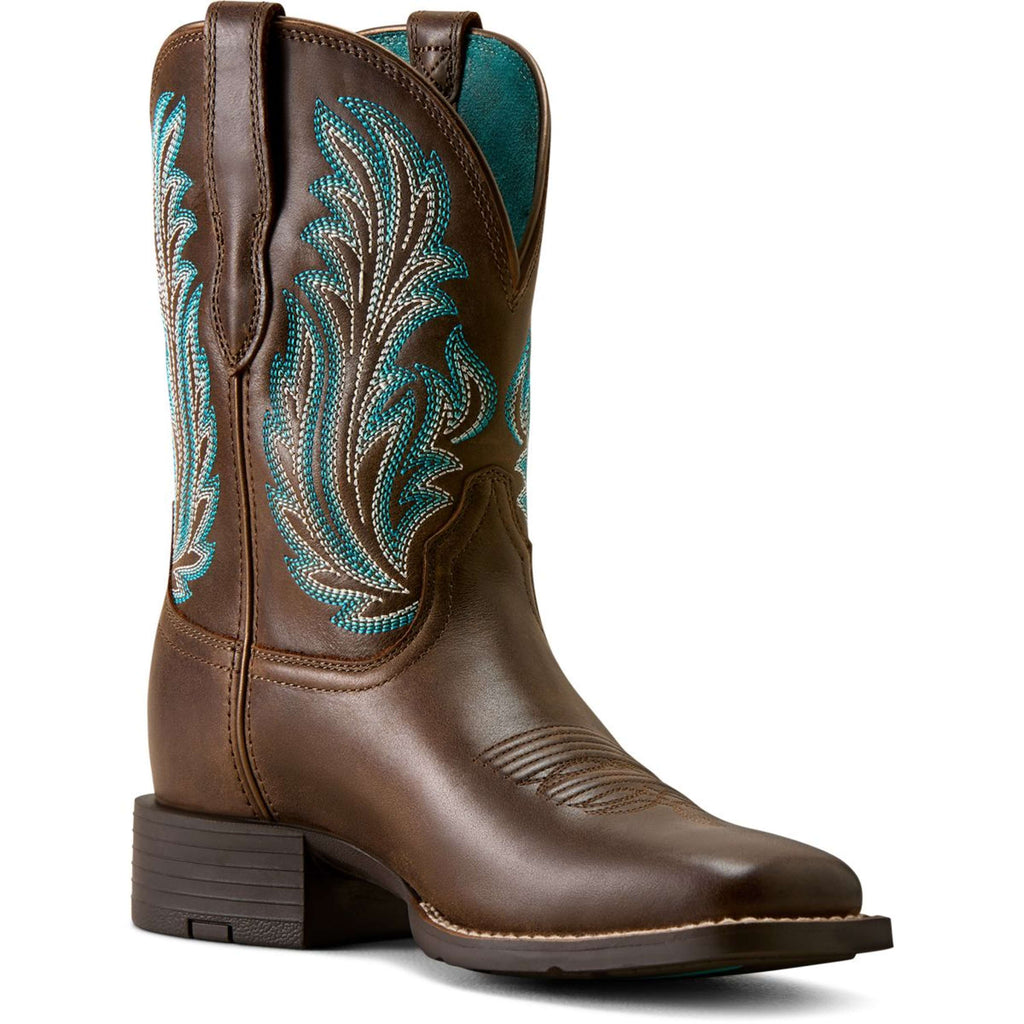 Ariat Western Boots Round Up Filly Women Dark Cacao