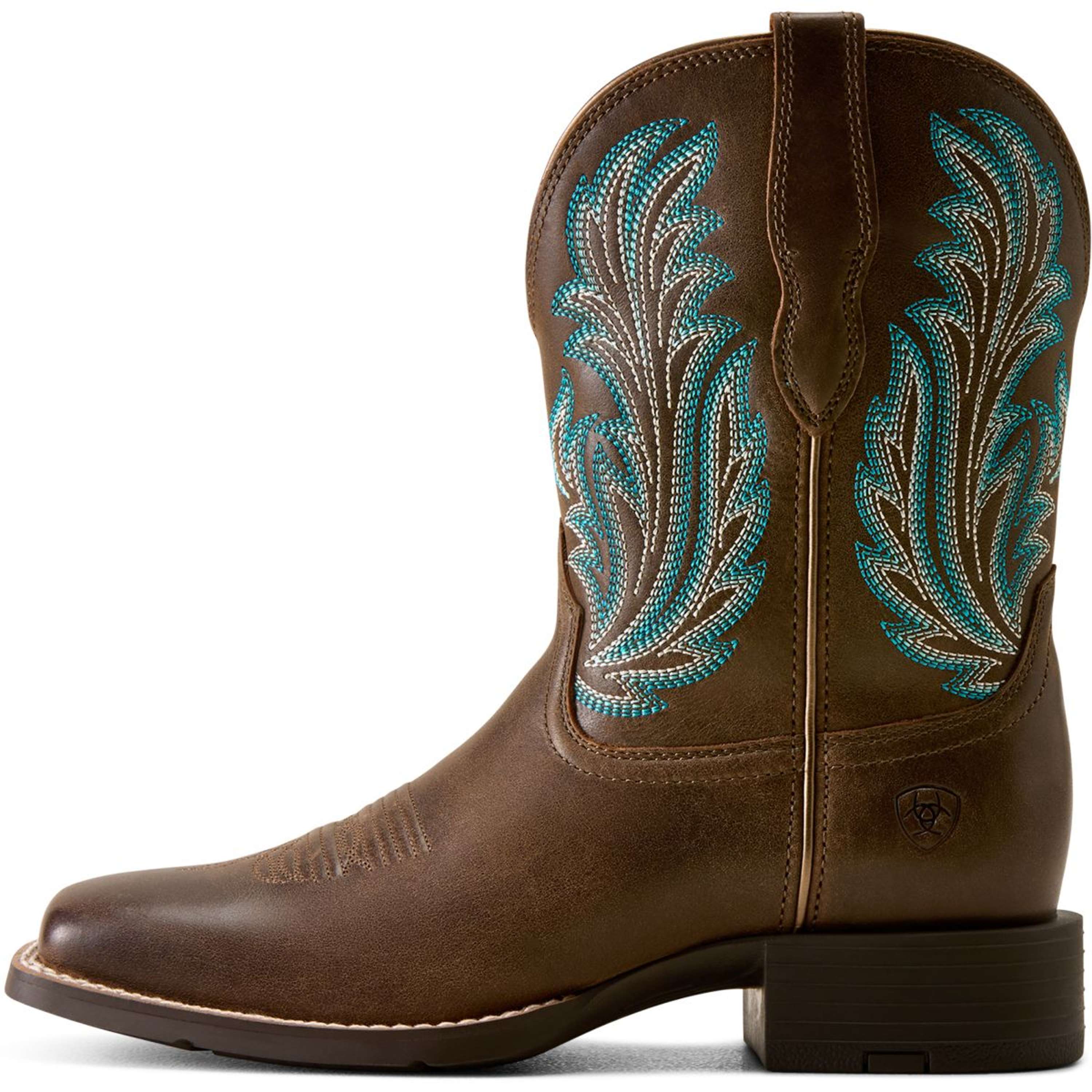 Ariat Western Boots Round Up Filly Women Dark Cacao
