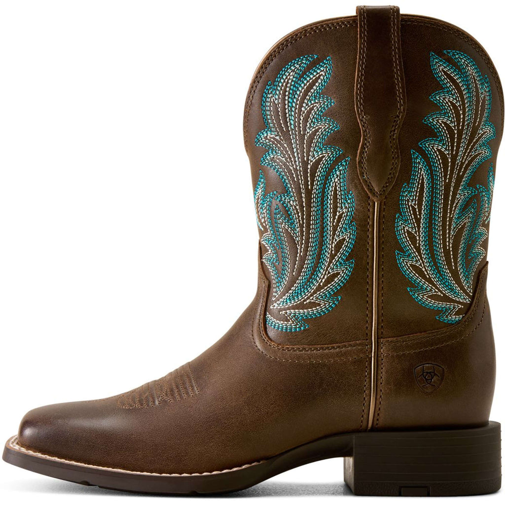 Ariat Western Boots Round Up Filly Women Dark Cacao