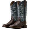Ariat Western Boots Round Up Holly Women Chocolate Croc