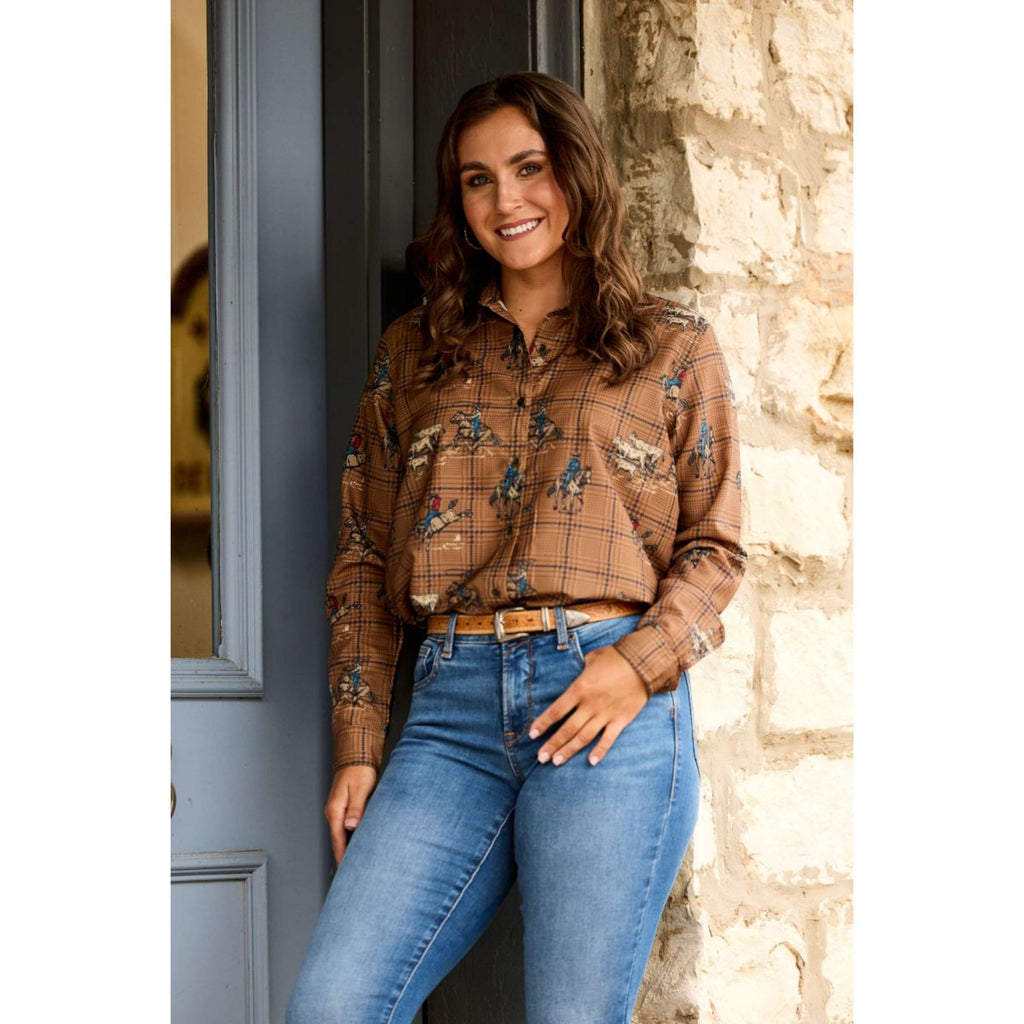 Ariat Blouse Homestyle Women Brown