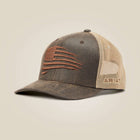 Ariat Cap Patriot Flag Men Brown