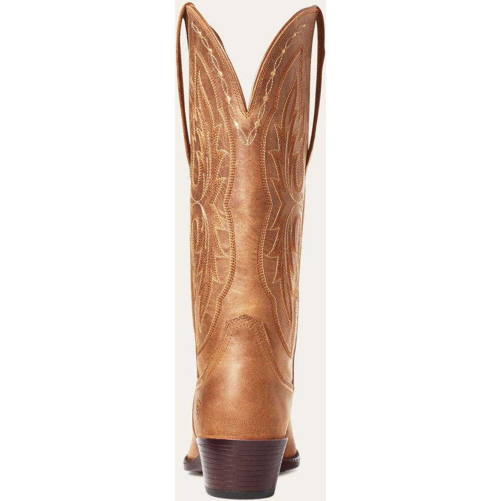 Ariat Western Boots Heritage X Toe Elastic Calf Women Brown