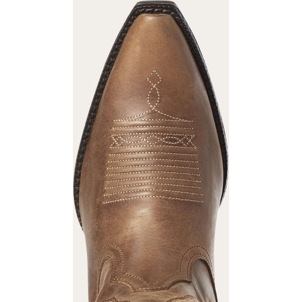 Ariat Western Boots Heritage X Toe Elastic Calf Women Brown