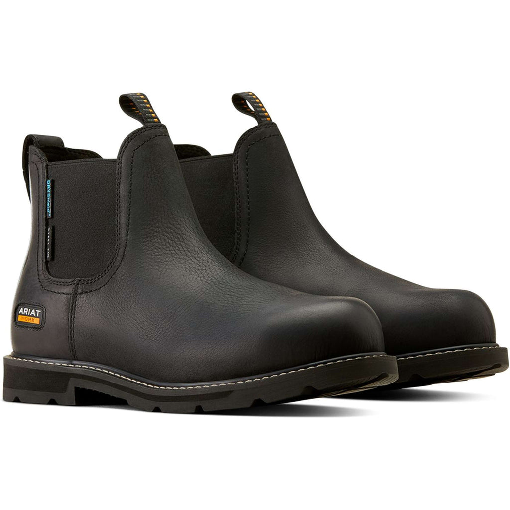 Ariat Jodhpurs Groundbreaker Chelsea Waterproof Steel Toe Men Black