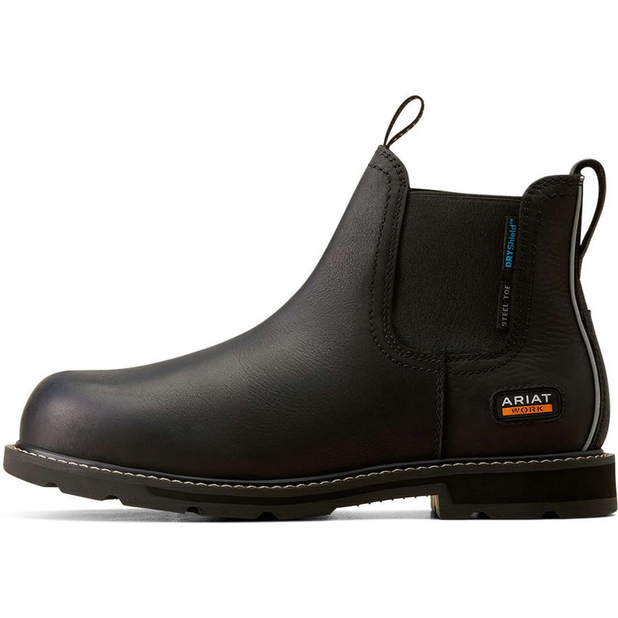 Ariat Jodhpurs Groundbreaker Chelsea Waterproof Steel Toe Men Black