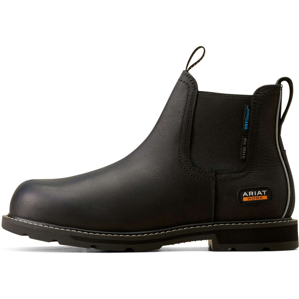 Ariat Jodhpurs Groundbreaker Chelsea Waterproof Steel Toe Men Black