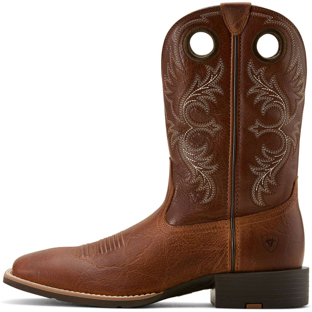 Ariat Western Boots Sport Rodeo Men Aged Tan/Luna