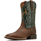 Ariat Western Boots Sport Outdoor Men Brown Oiled/Tack Green