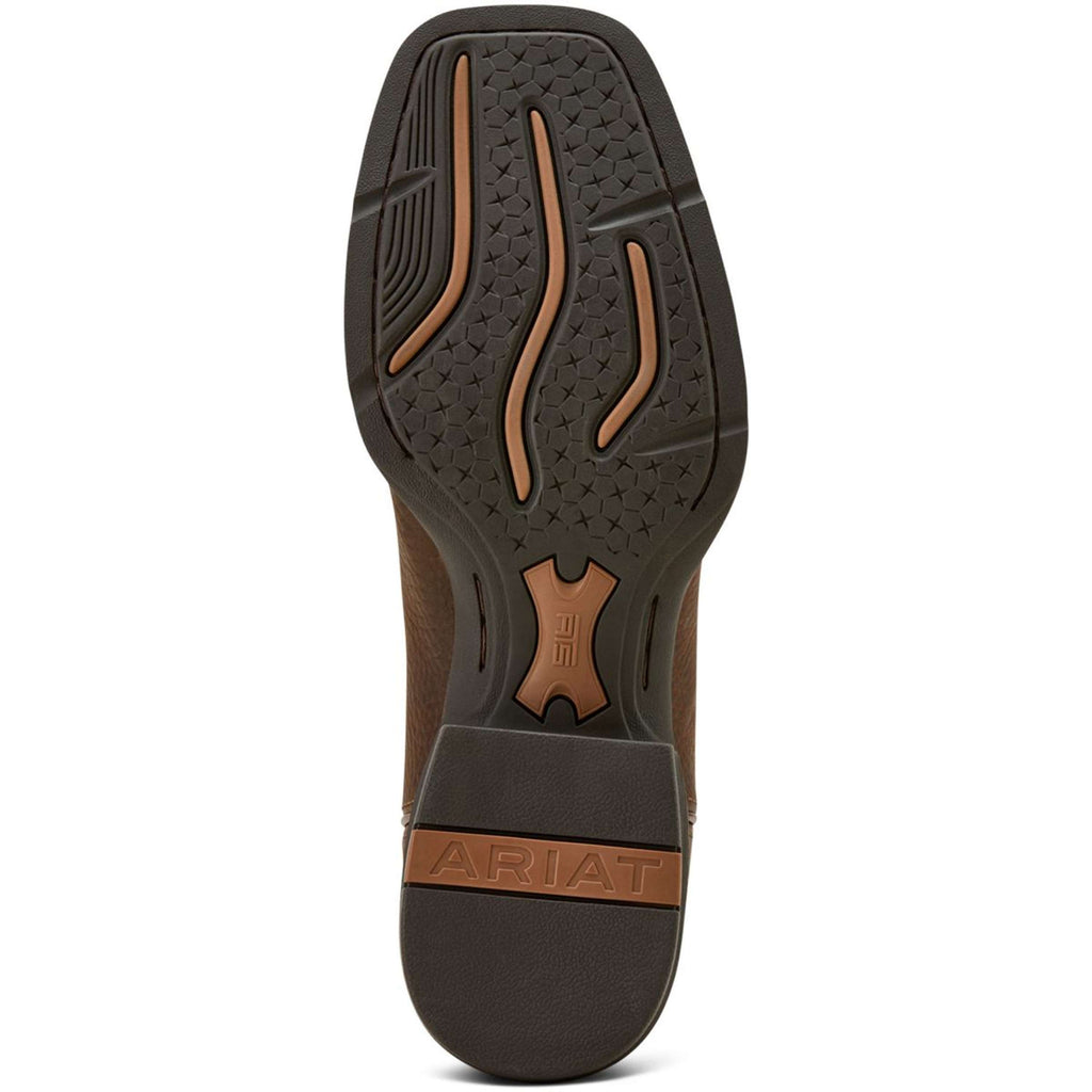 Ariat Western Boots Sport Outdoor Men Brown Oiled/Tack Green