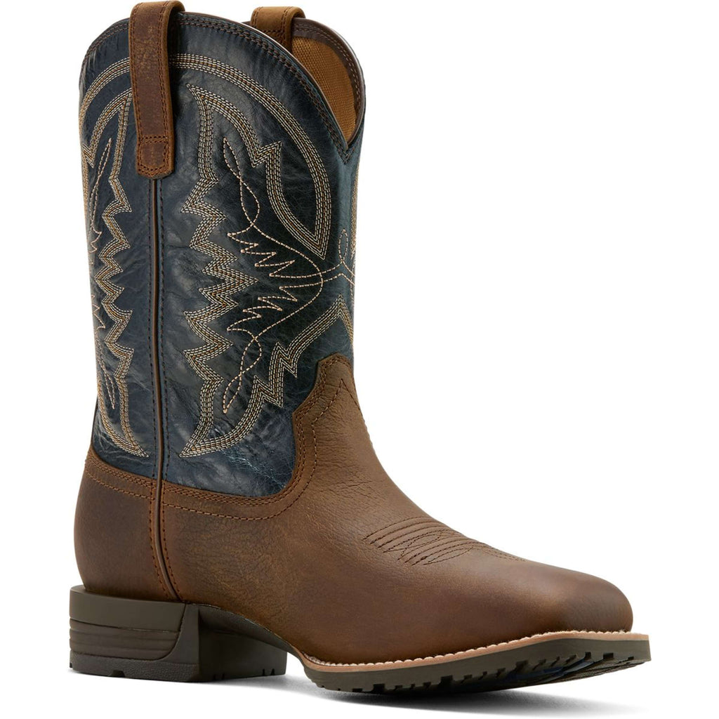 Ariat Western Boots Hybrid Ranchwork H2O Men Tavern Taupe/Dark Denim