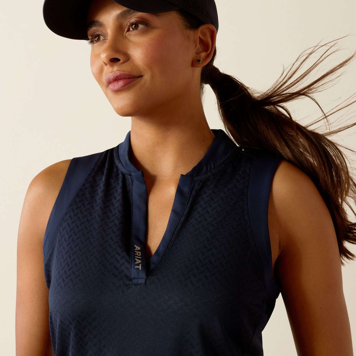 Ariat Top Mesa Baselayer Sleeveless Navy Eclipse