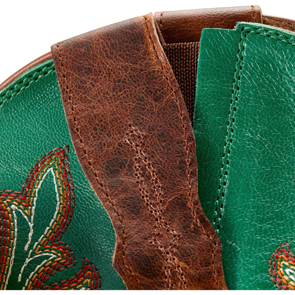 Ariat Western Boots Round Up Stretchfit Women Arizona Brown/Aged Jade