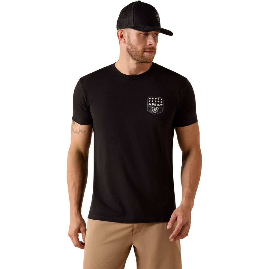 Ariat T-Shirt Patriotic Men Black