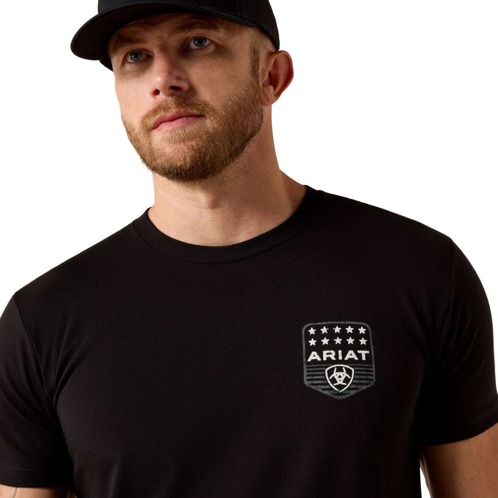 Ariat T-Shirt Patriotic Men Black