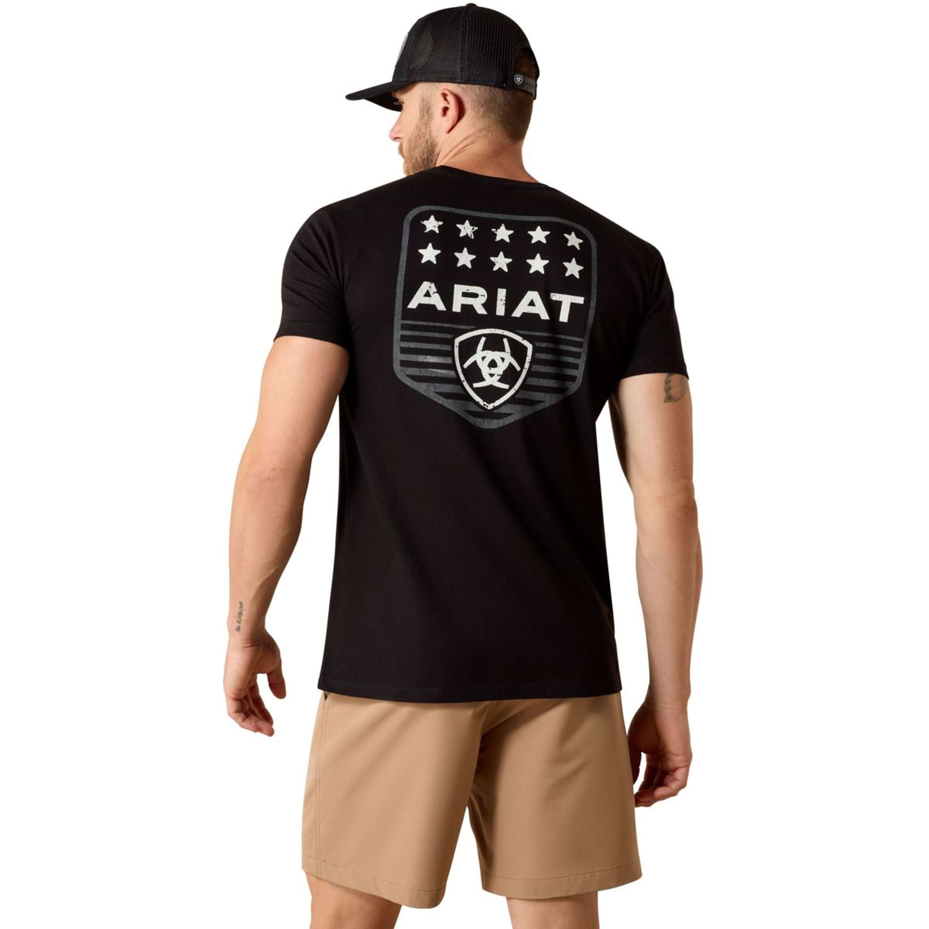 Ariat T-Shirt Patriotic Men Black