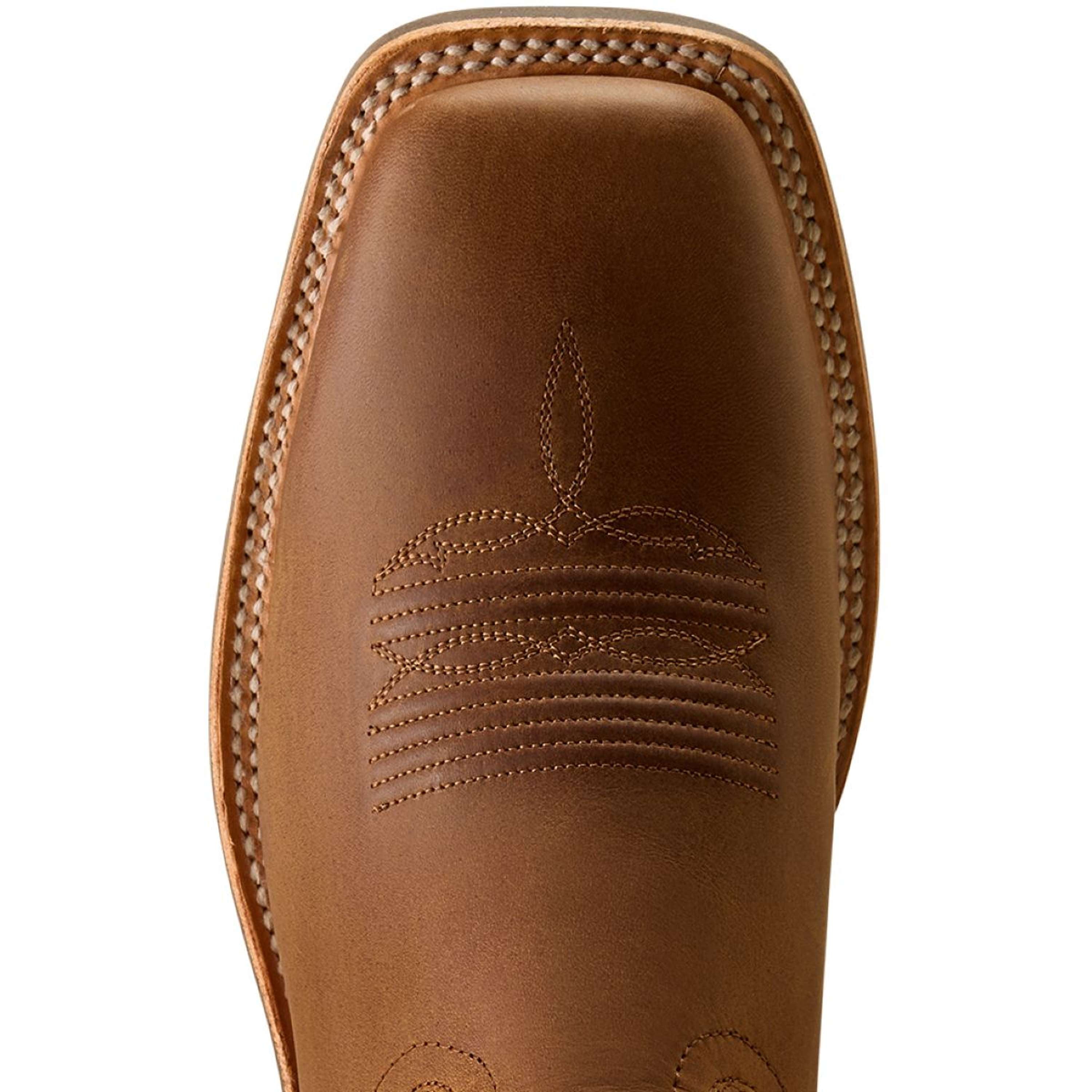 Ariat Western Boots Highland Toughstock Men Distressed Brown/Tack Room Brown