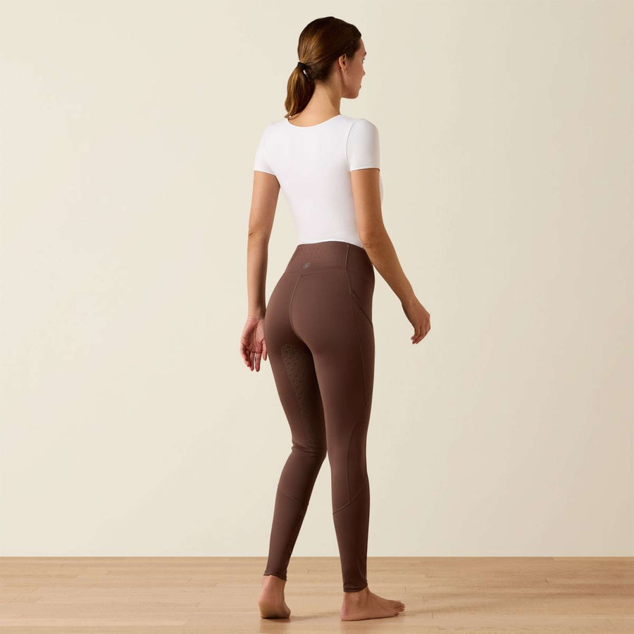 Ariat Riding Legging Breathe EOS Knee grip Pommel Brown
