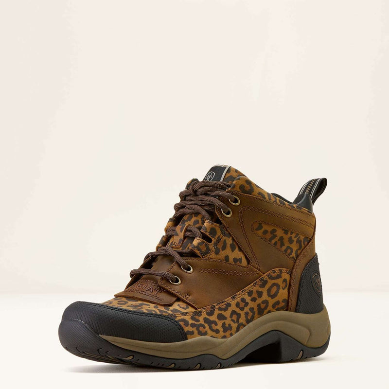 Ariat Stable Boots Terrain Women Washed Leopard