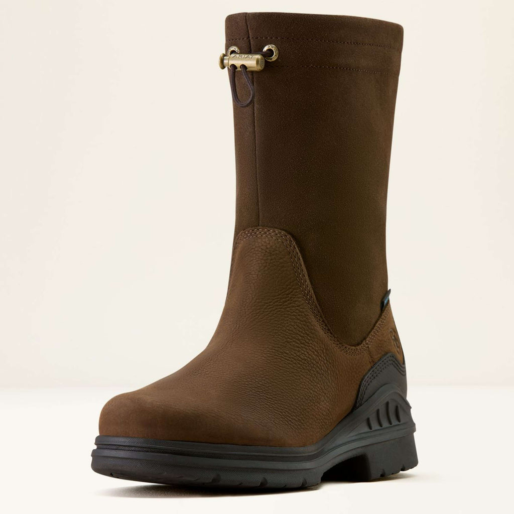 Ariat Outdoor Boots Barnyard Brooke Waterproof Women Vintage Brown