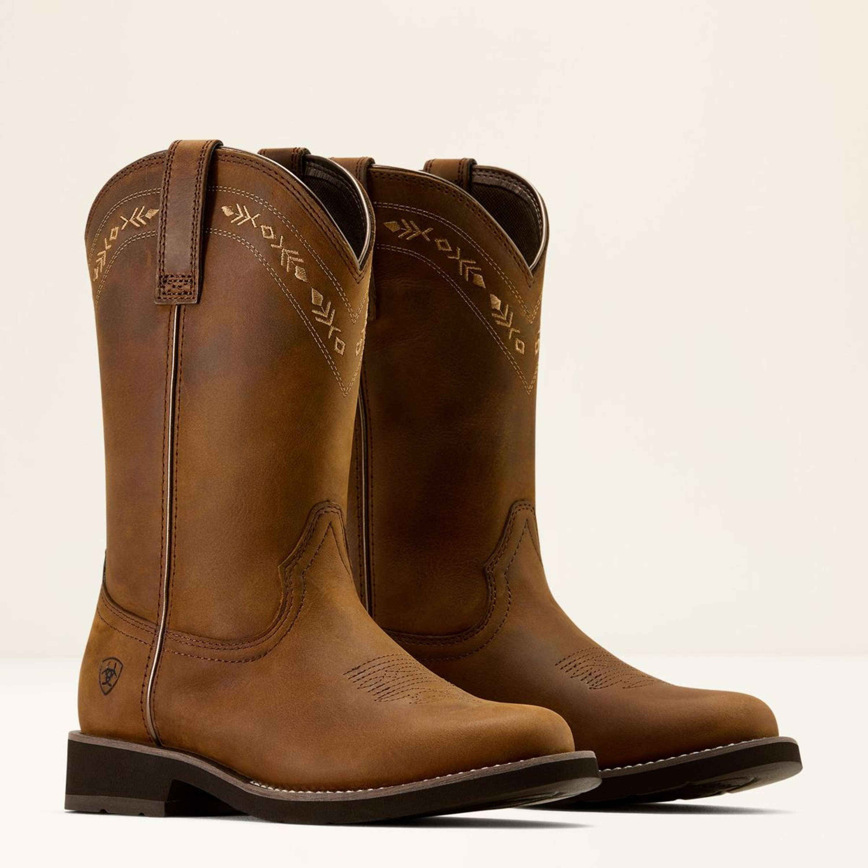 Ariat Western Boots Kearny Women Distressed Brown