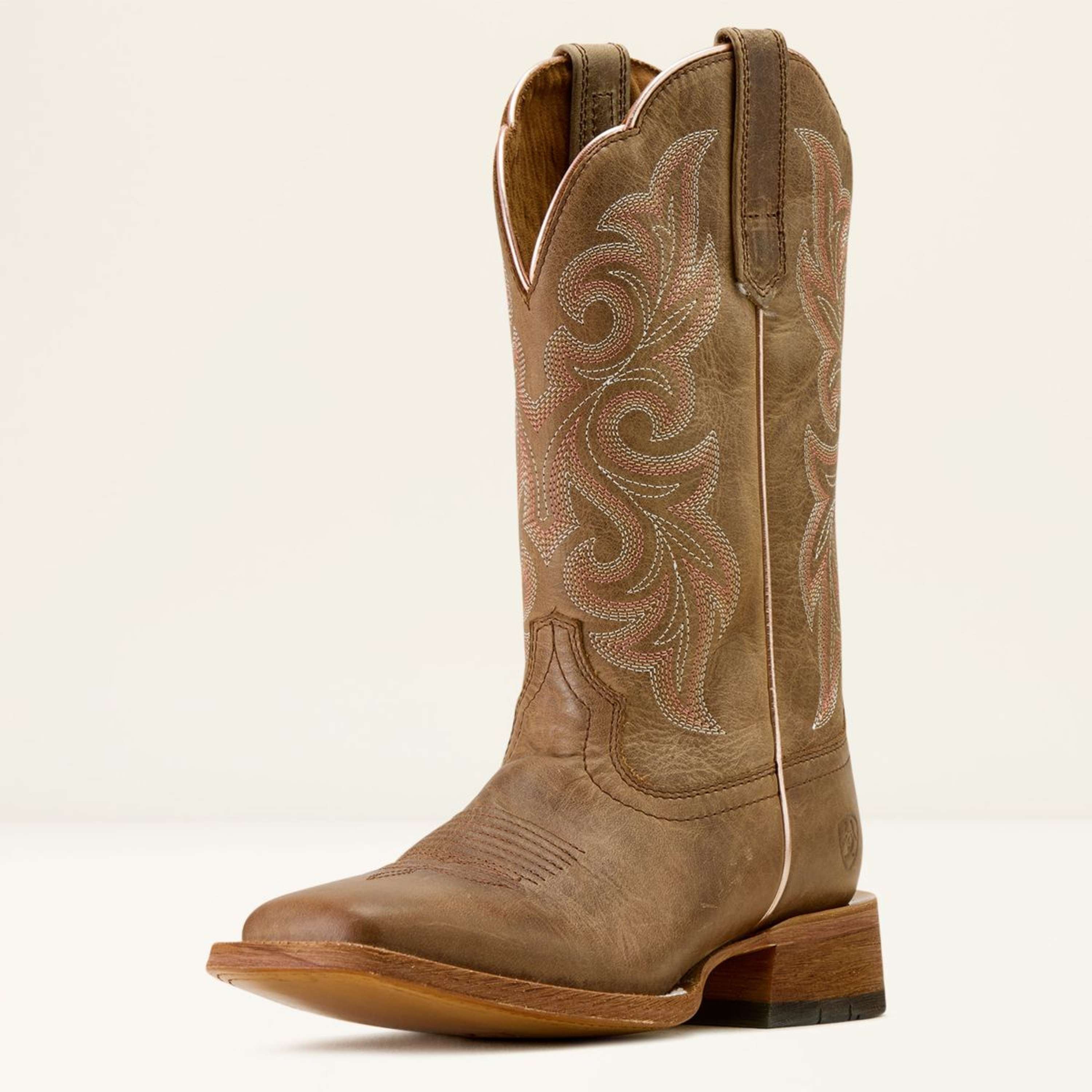 Ariat Western Boots County Lane Women Natural Tan