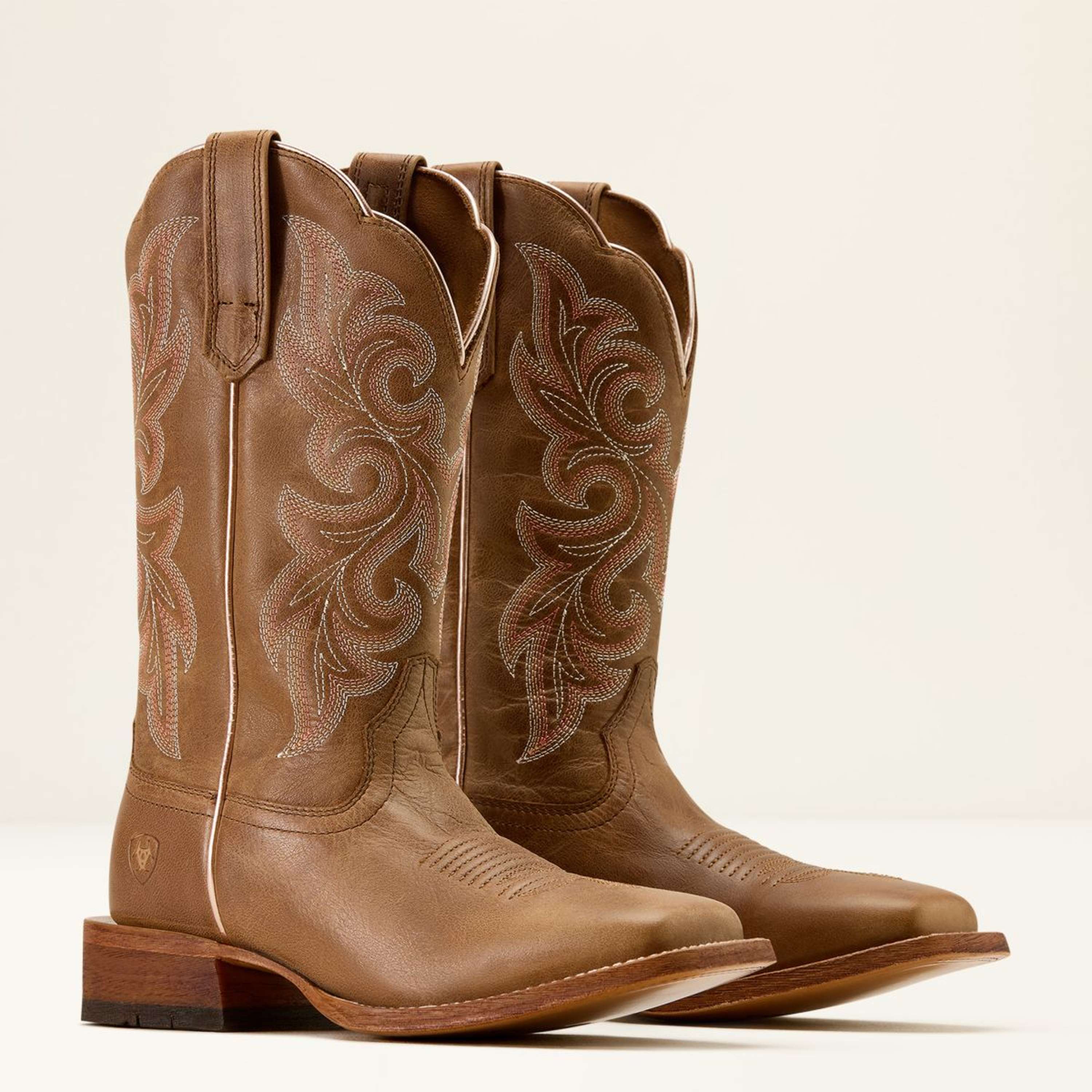 Ariat Western Boots County Lane Women Natural Tan