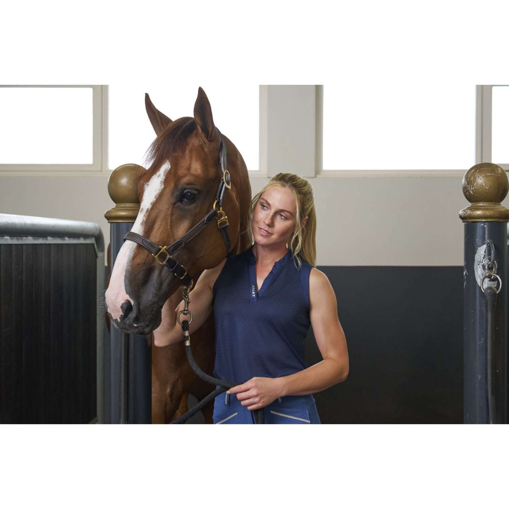 Ariat Top Mesa Baselayer Sleeveless Navy Eclipse