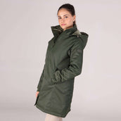 Aubrion by Shires Jacket Halcyon Waterproof Green