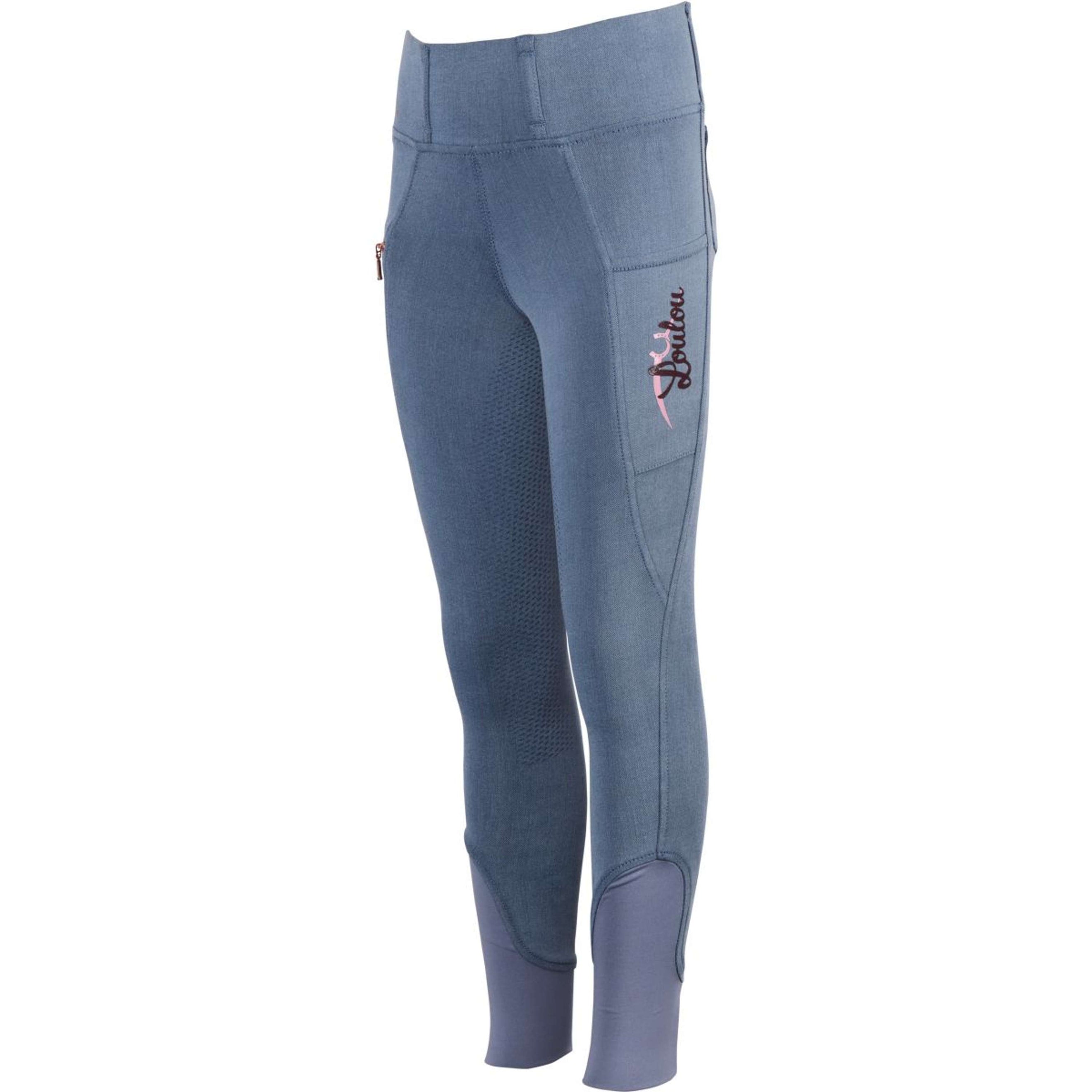 Harry's Horse Breeches Loulou Denim Fiss Full Grip Blue