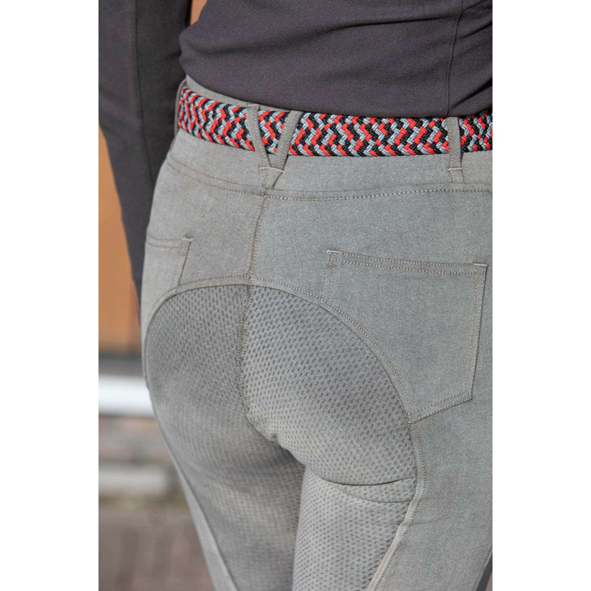 Harry's Horse Riding Legging Denim Winterberg Full Grip Monument