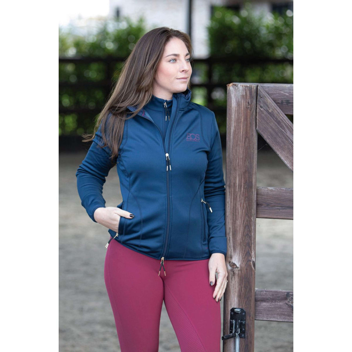 Harry's Horse Zip-Hoodie Châtel Dress Blues