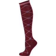 Harry's Horse Socks Hollersbach Maroon