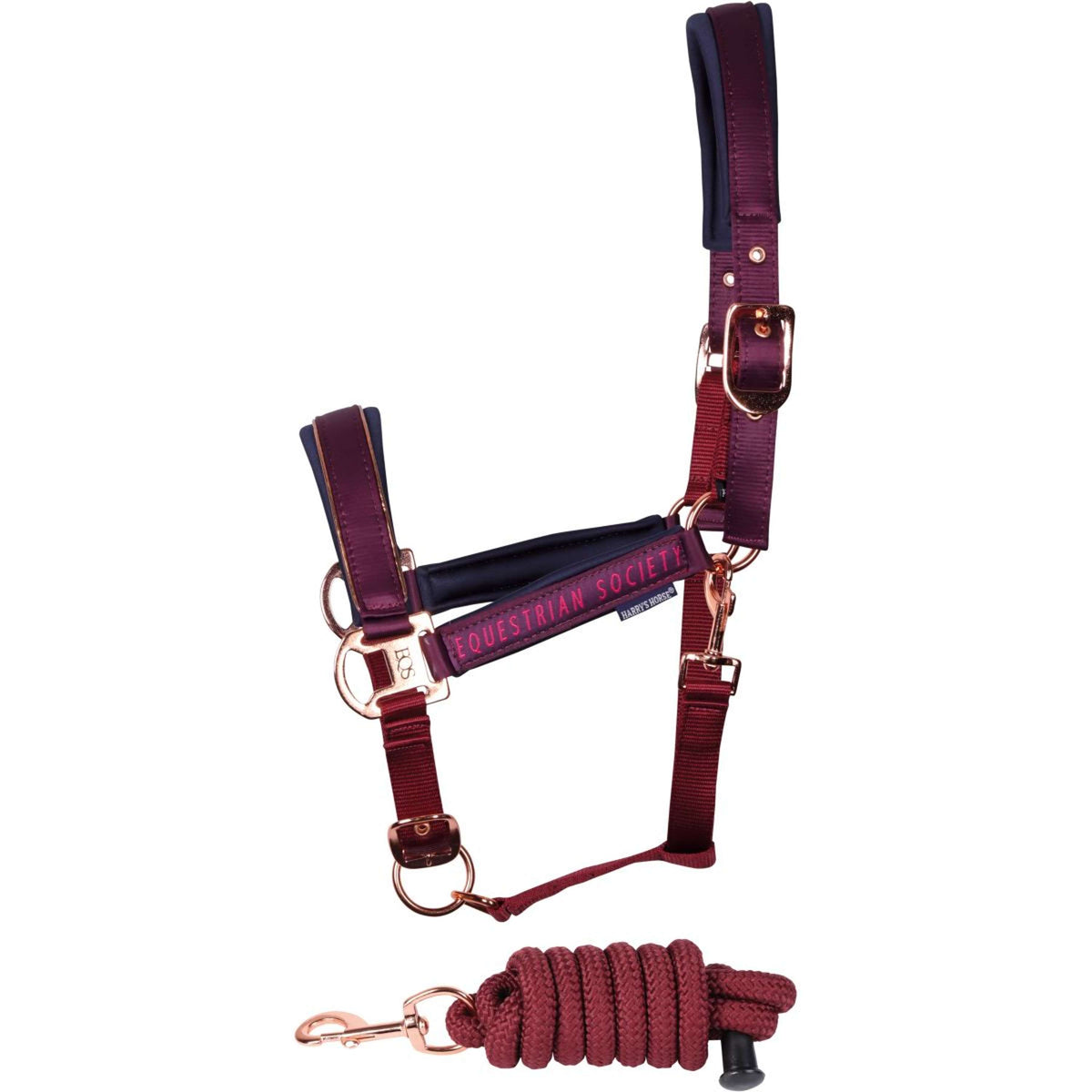 Harry's Horse Head Collar Set Kirchberg Beaujolais