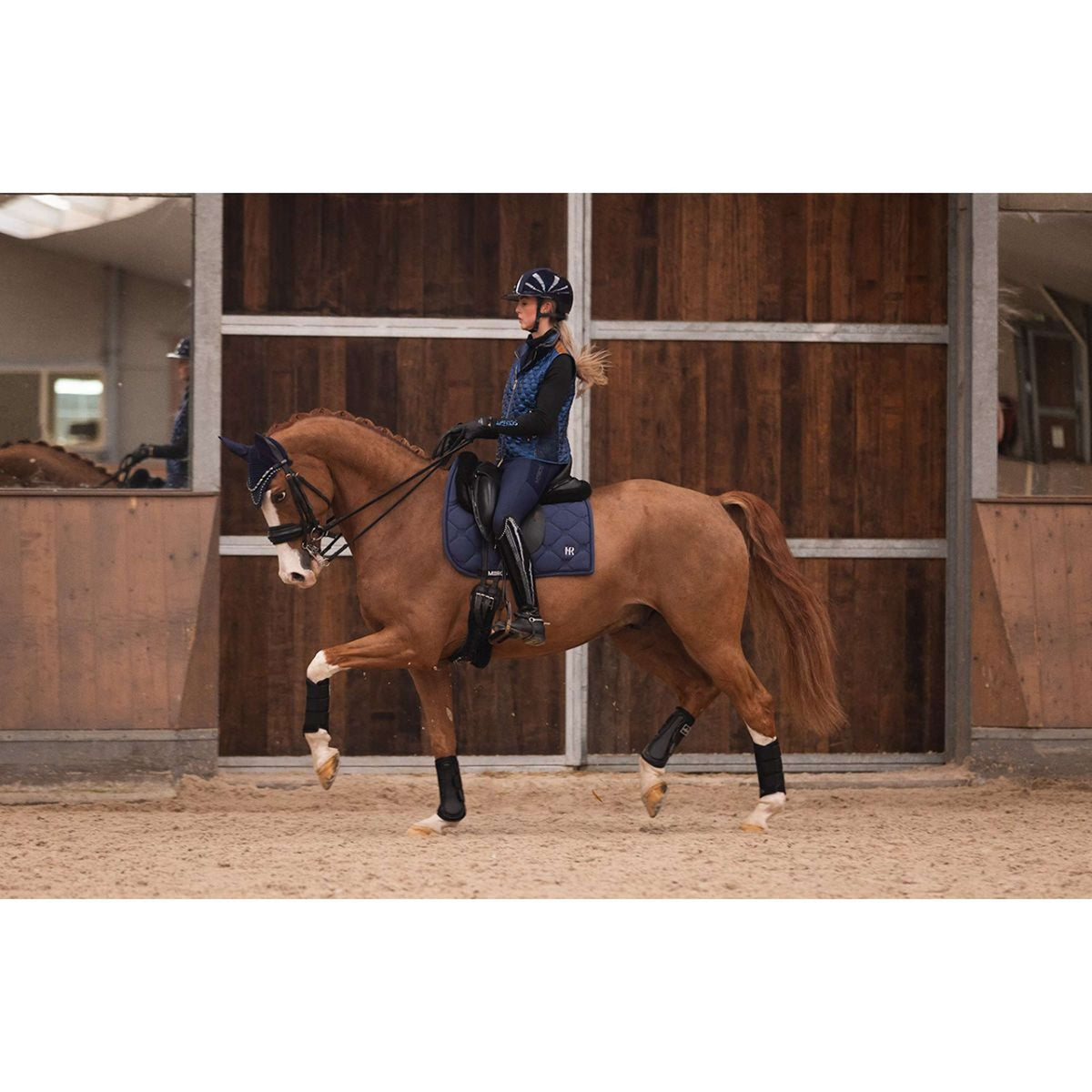 Mrs. Ros Saddlepad Dressage Navy