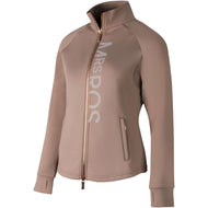 Mrs. Ros Workout Jacket Logo Taupe