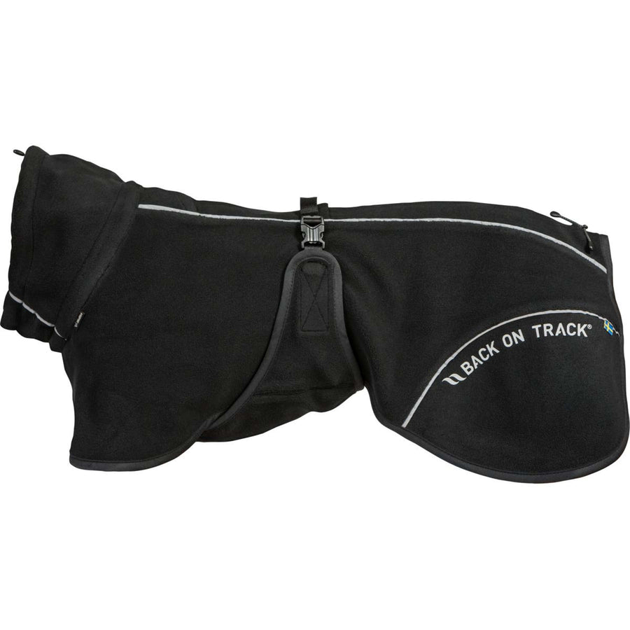 Back on Track Dog Coat BAY Fleece Black