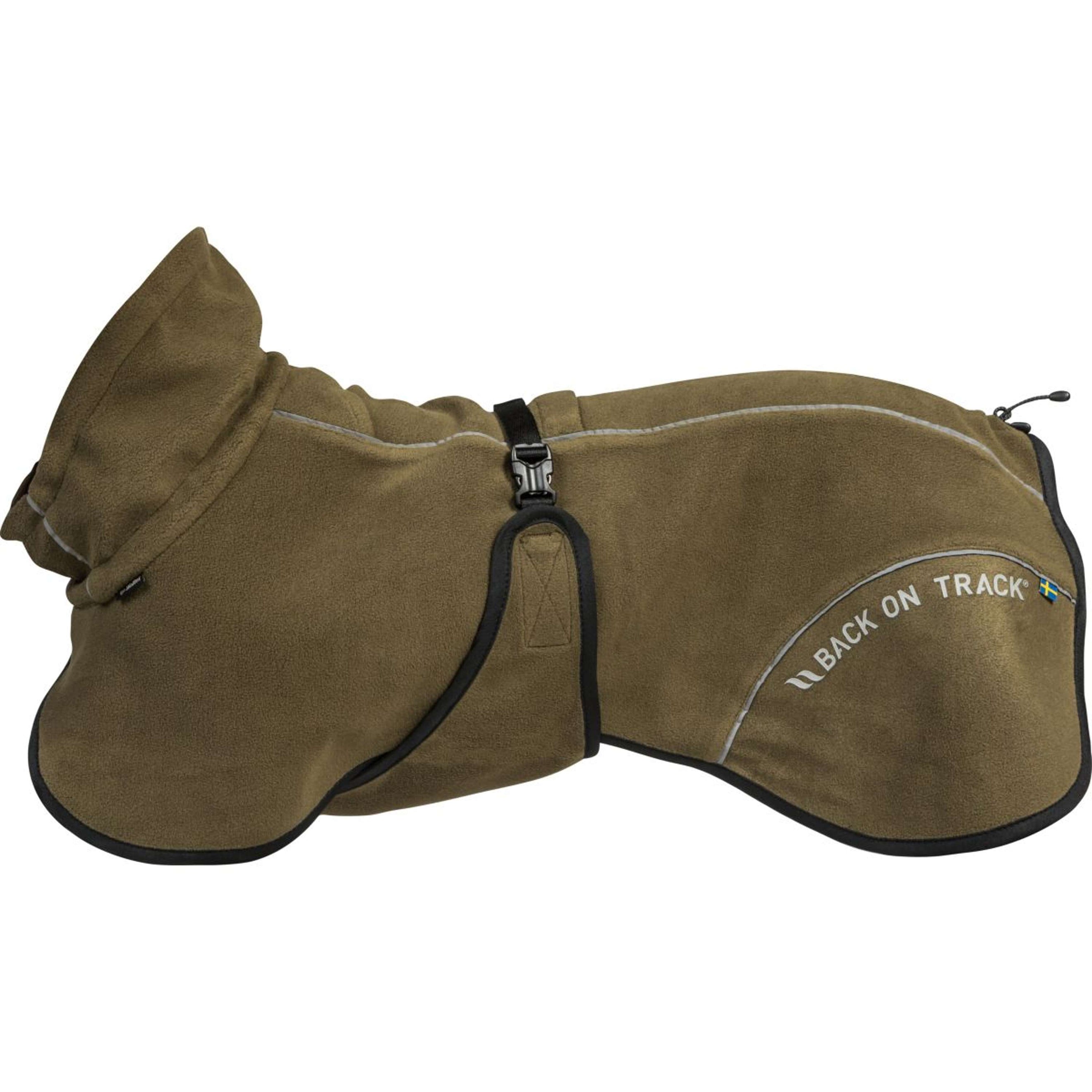 Back on Track Dog Coat BAY Fleece Olive