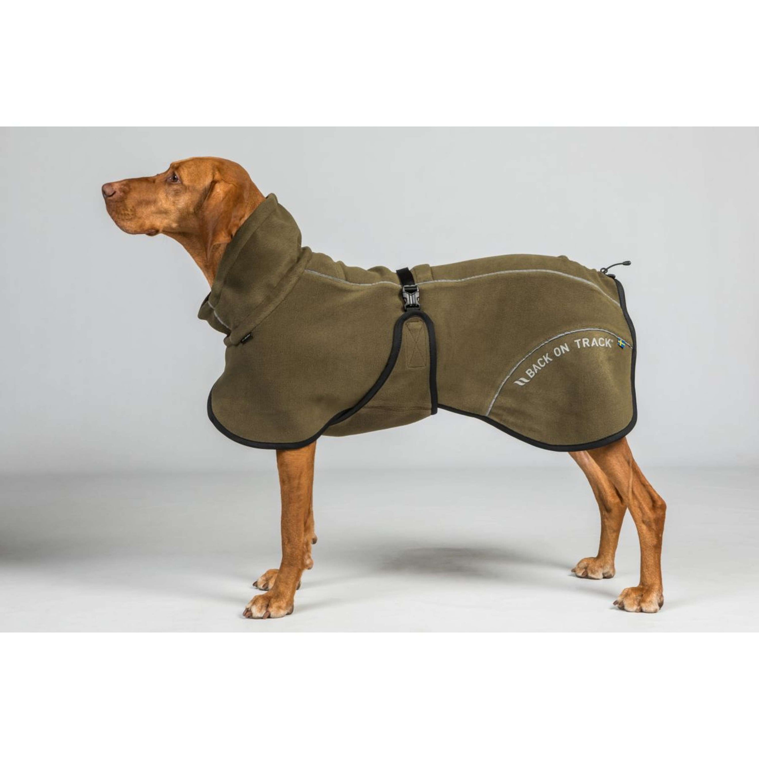 Back on Track Dog Coat BAY Fleece Olive