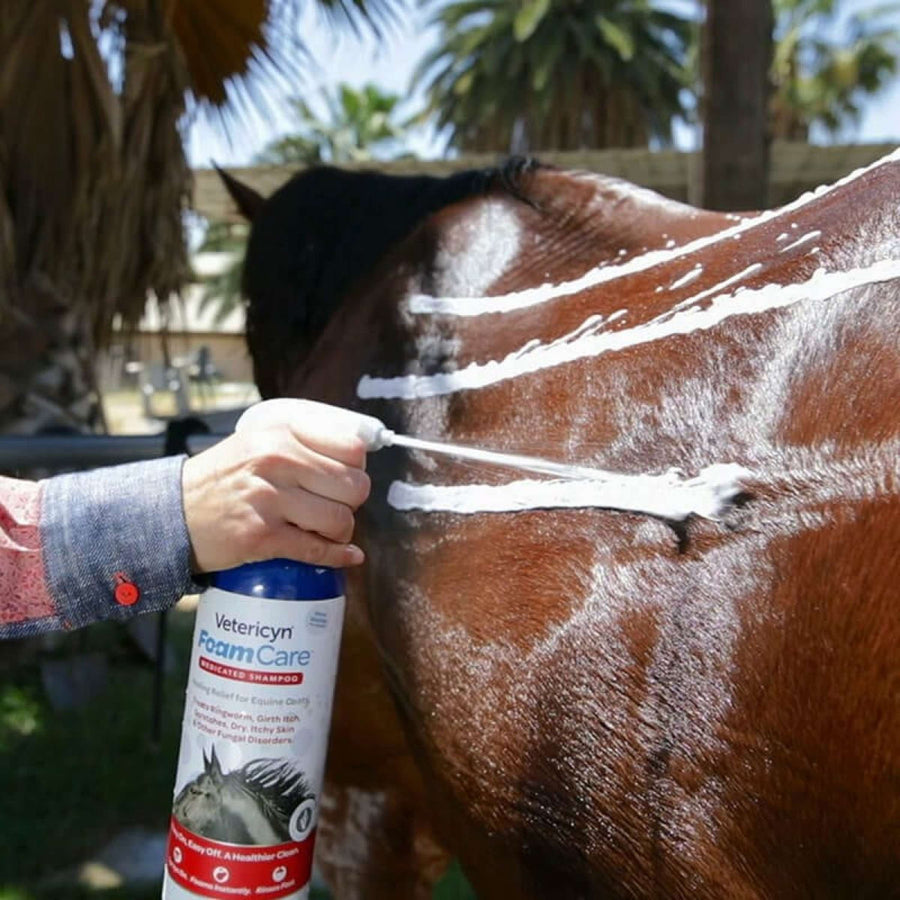 Vetericyn Foamcare Horse Shampoo First Aid